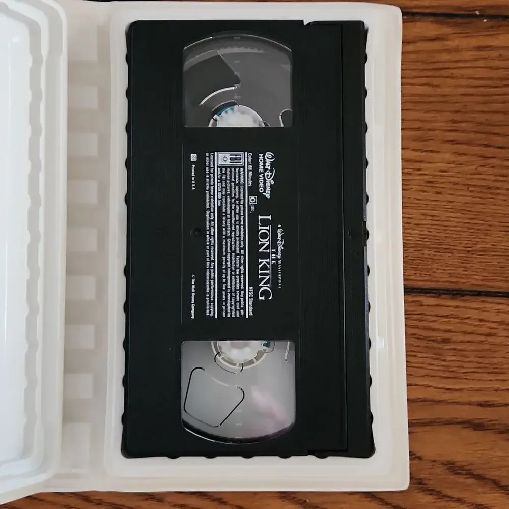 Walt Disney Masterpiece,The Lion King VHS tape Family Home Entertainment
